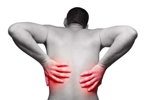 болки во грбот со остеохондроза на 'рбетот