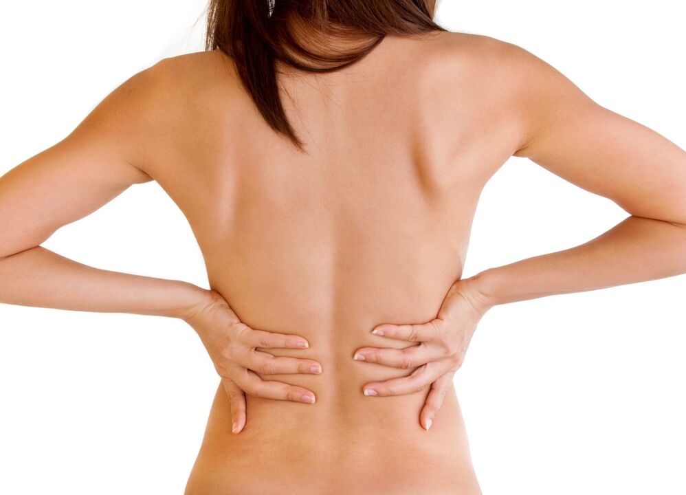 болки во грбот со остеохондроза на торакалниот регион